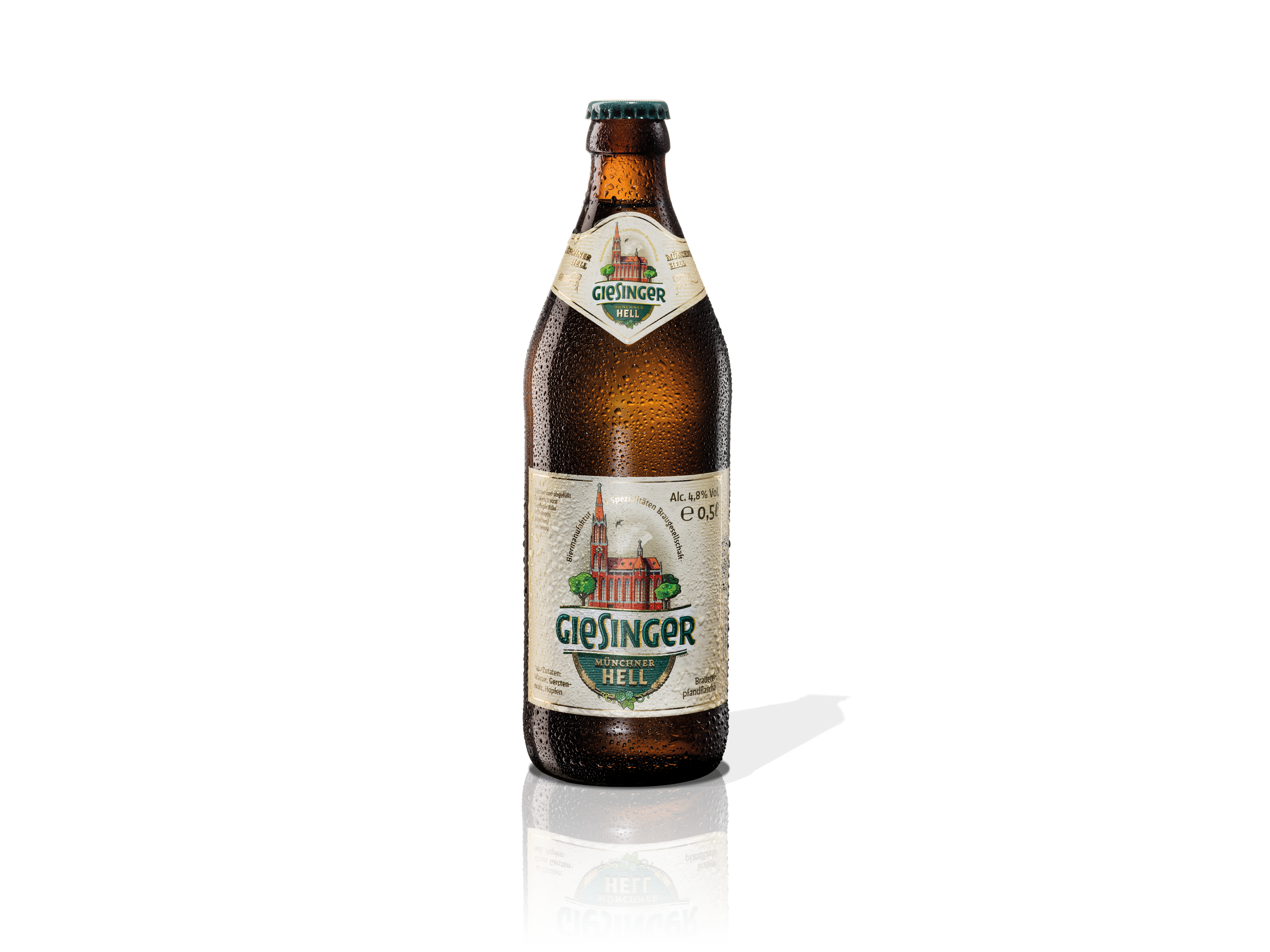 Giesinger Münchner Hell 10×0,5 + 2 Fl. Ü-Bier (12 Fl. Karton)